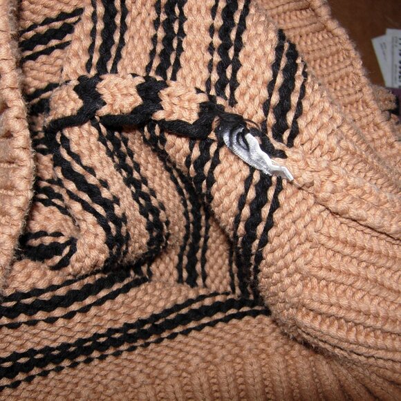 English Factory Striped Pullover Puffy Sleeve Sweater - Picture 8 of 9